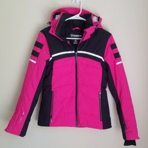 NWOT Sunice Pink Black Winter Ski Snow Jacket